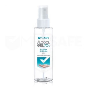 MedSafe_pt-Álcool Gel Desinfetante Mãos_Gel Higienizante Antisséptico para mãos_Hidroalcoólico-100ml