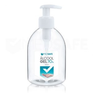 MedSafe_pt-Álcool Gel Desinfetante Mãos_Gel Higienizante Antisséptico para mãos_Hidroalcoólico-500ml